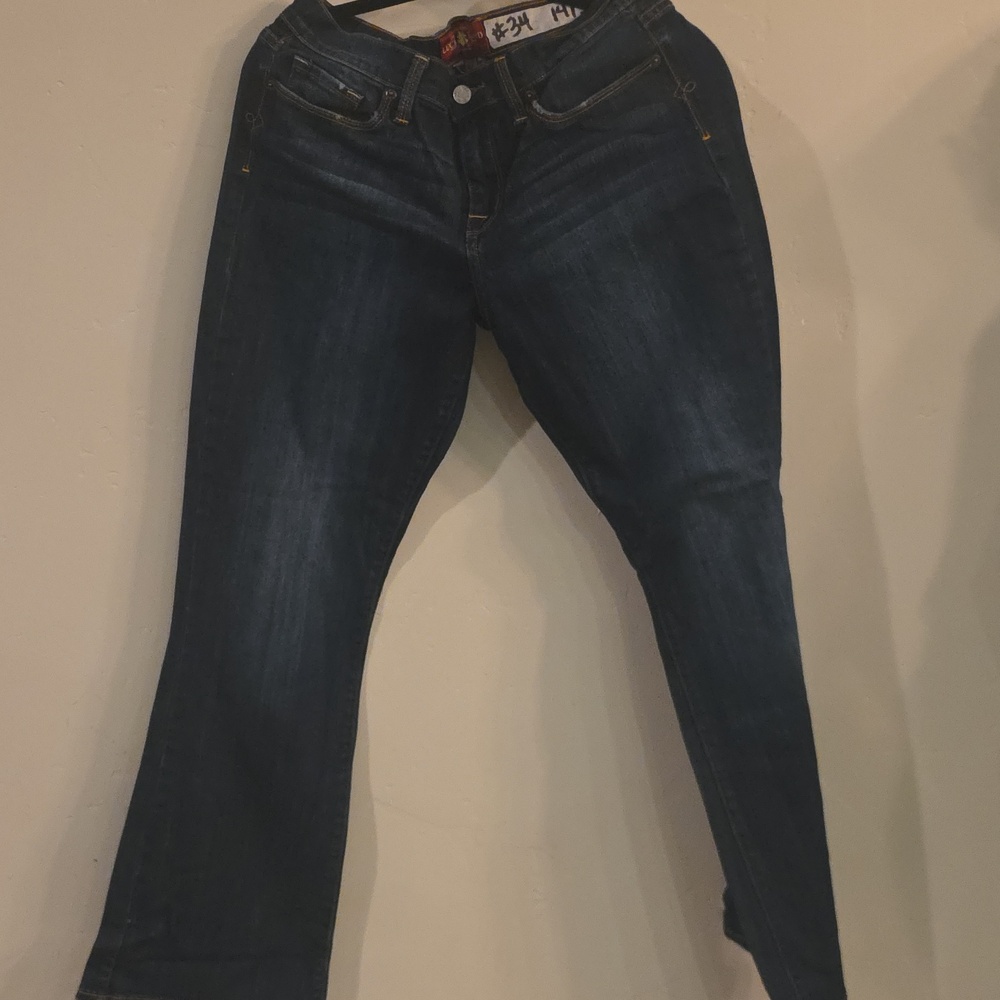 Lucky Brand Dark Blue Pants Size 14/32 Regular